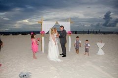 Orange-Beach-Draped-Custom-Bamboo-w-Hot-Pink-Flowers_resize